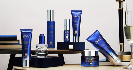 woman using a pdrn overnight mask for nighttime skin repair