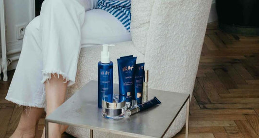face mask skincare routine order showing correct step sequence cleanse tone mask serum moisturizer and overnight mask placement