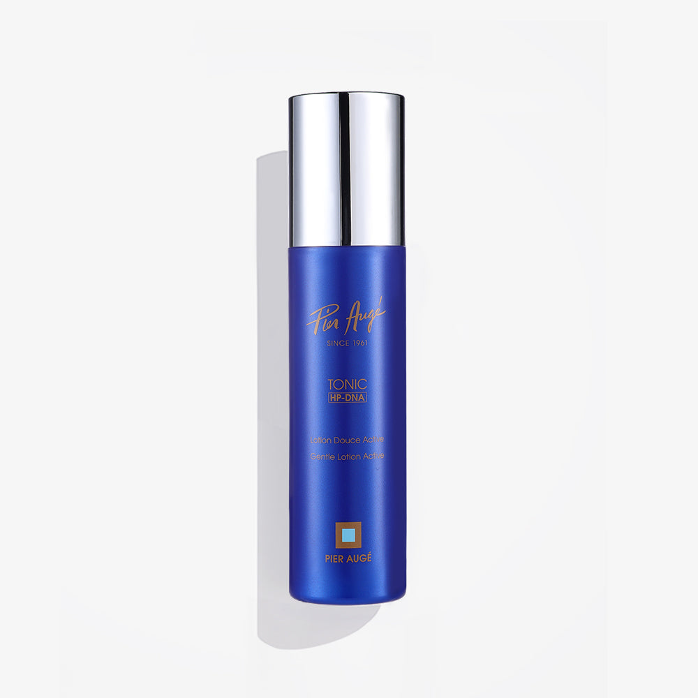 Pier Auge-USAG155 Gentle Lotion Active Tonic in a clear bottle, hydrating PDRN toner for skin barrier repair, 6.8oz.