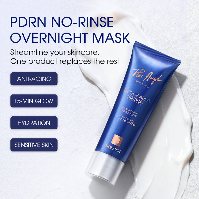Pier Augé USA Complete Skin Renewal Ritual 6-piece skincare set with PDRN for total skin repair and revitalization.