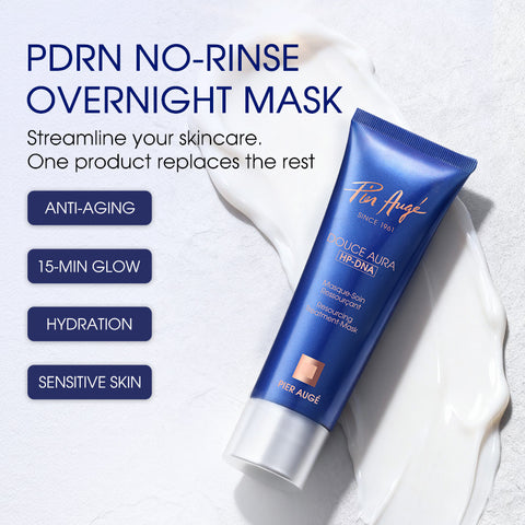 Pier Augé USA Complete Skin Renewal Ritual 6-piece skincare set with PDRN for total skin repair and revitalization.