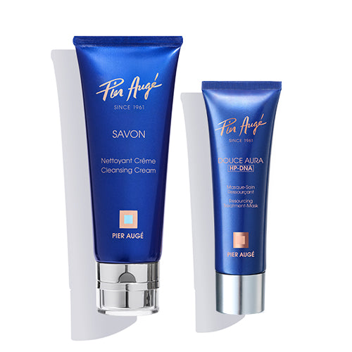PDRN Barrier Repair Set - Gentle Cleansing Cream & Overnight Mask Duo