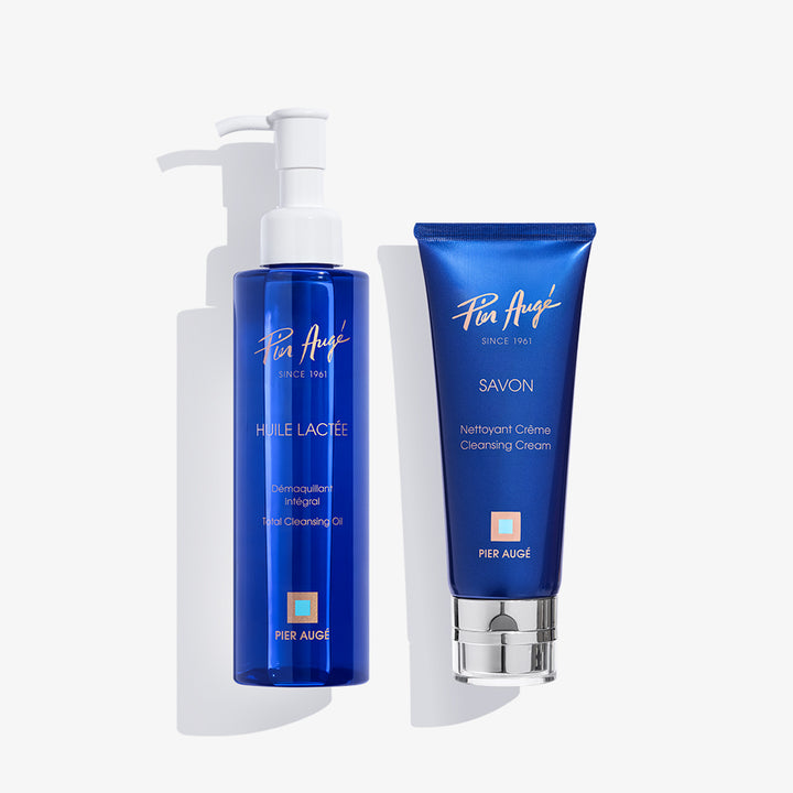 PDRN Glow Reset Set - Makeup Removing Oil & Overnight Repair Mask Duo