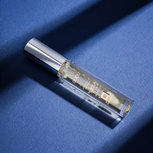 PIER AUGE-USA Repairing Lip Essence with hyaluronic acid, showing the hydrating lip treatment tube on a white background.